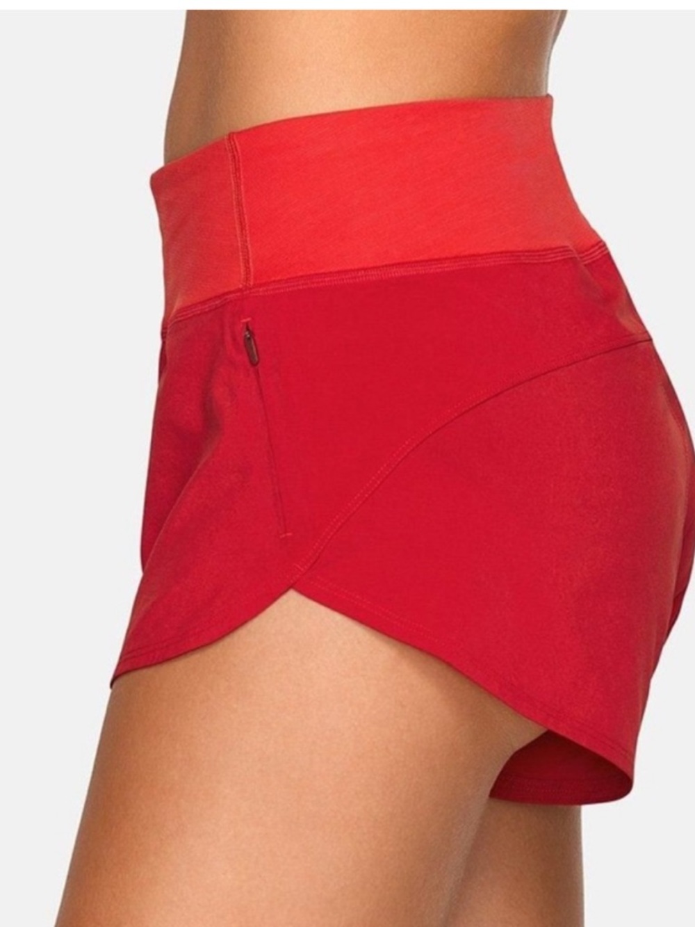 Outdoor voices OV red Hudson shorts small active running EUC - Picture 9 of 9